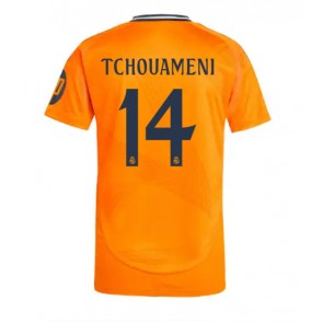 Real Madrid Aurelien Tchouameni #14 Replika Udebanetrøje 2024-25 Kortærmet